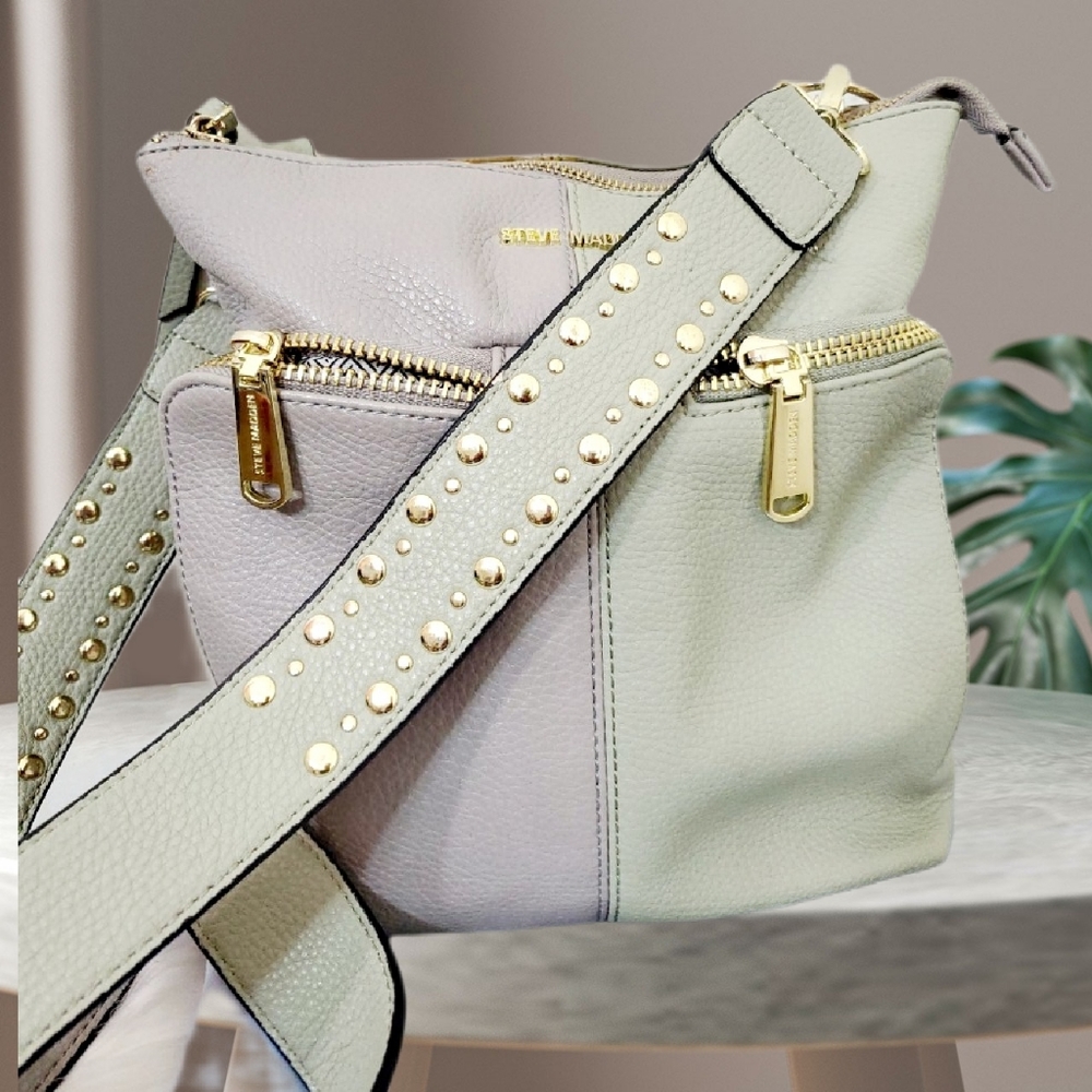 Steve Madden ColorBlock Studded Crossbody bag